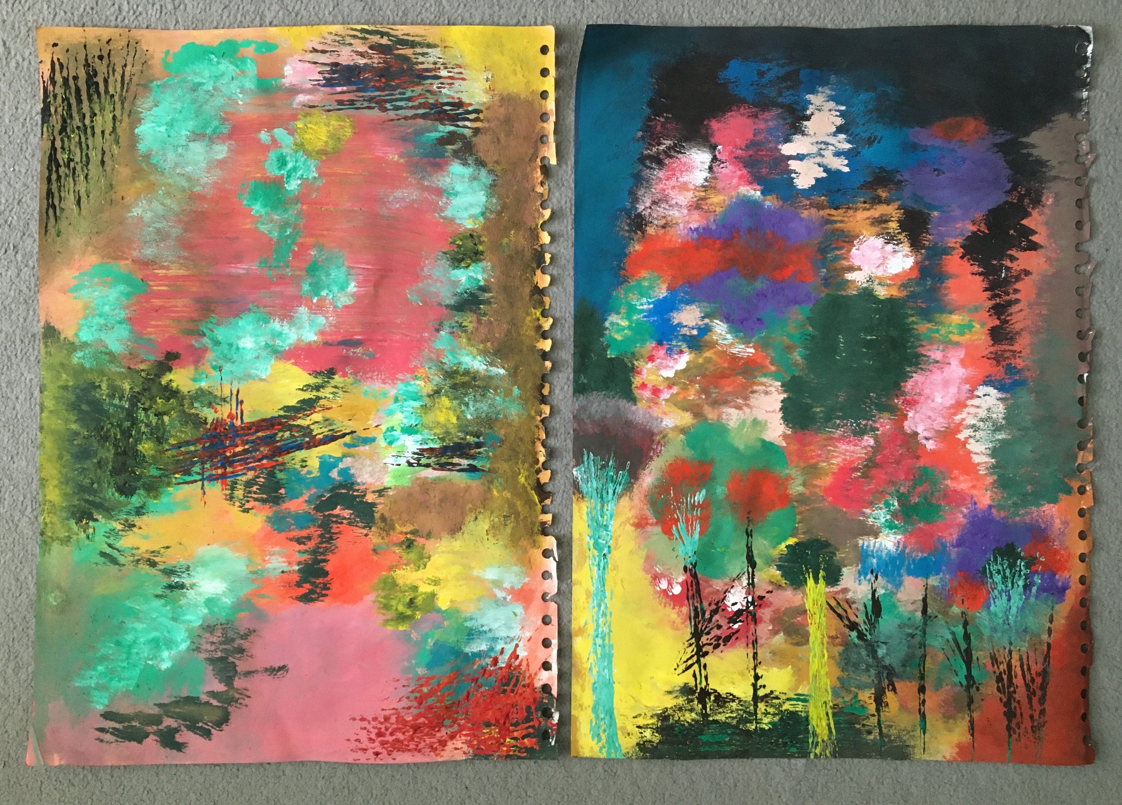 Clouds, Flowers [ Please contact for sale ]