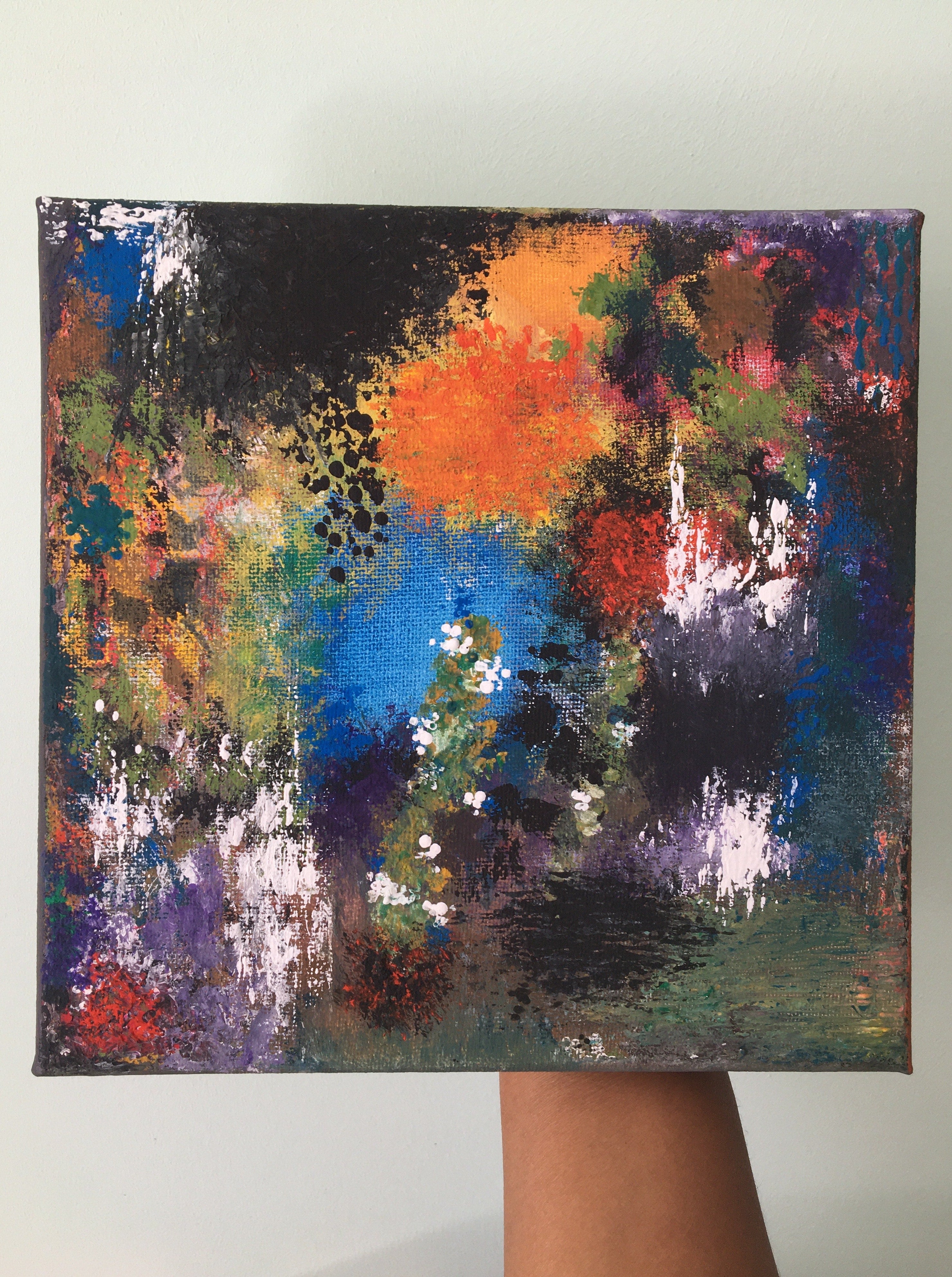 "Rainbow" on Canvas